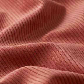 Tela de tapicería Apariencia de pana Fjord – carmín | Retazo 100cm, 