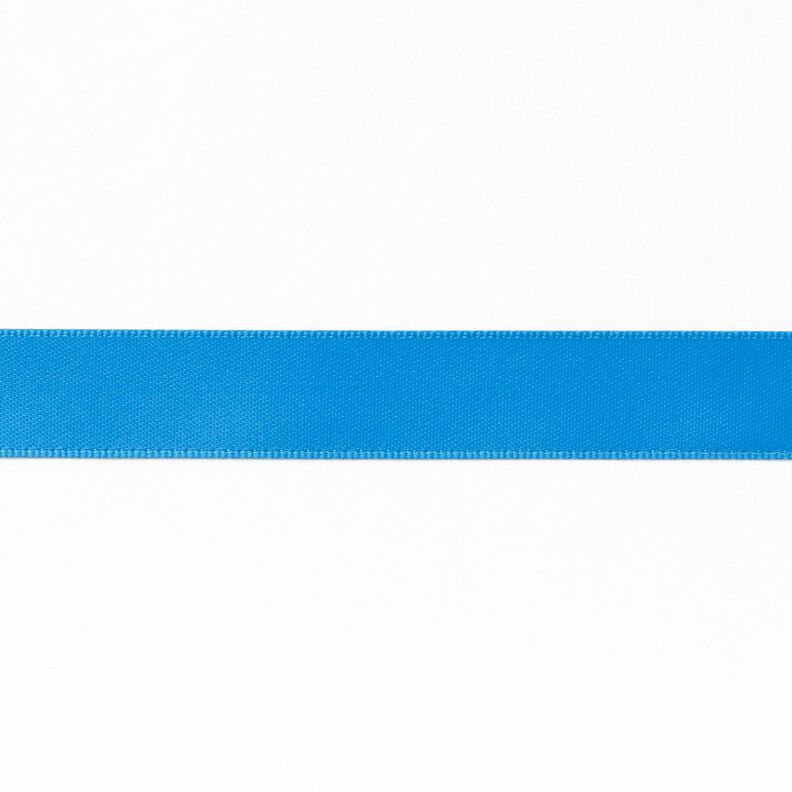 Cinta de satén [15 mm] – azul,  image number 1