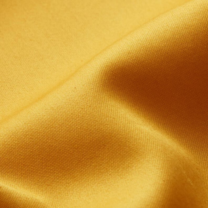 Satén de algodón Uni – amarillo curry,  image number 3