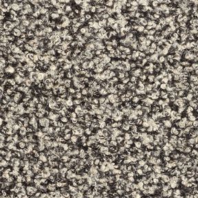 Punto Bouclé Hilos de purpurina melange – anacardo/negro, 