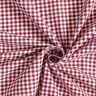Tela de algodón Pequeño vichy – rojo oscuro/blanco,  thumbnail number 4