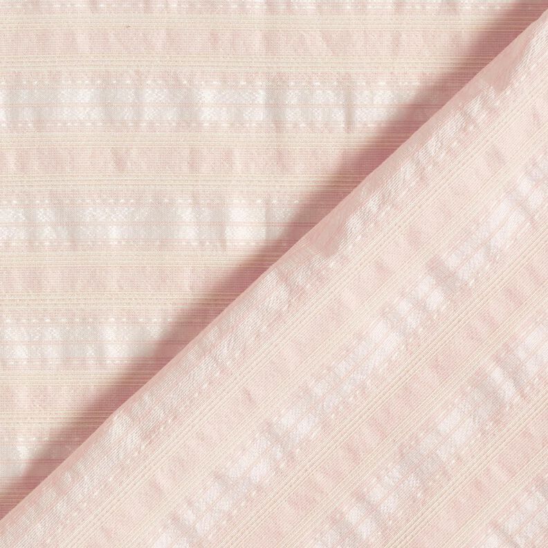 Mezcla de algodón con rayas arrugadas – rosado,  image number 4