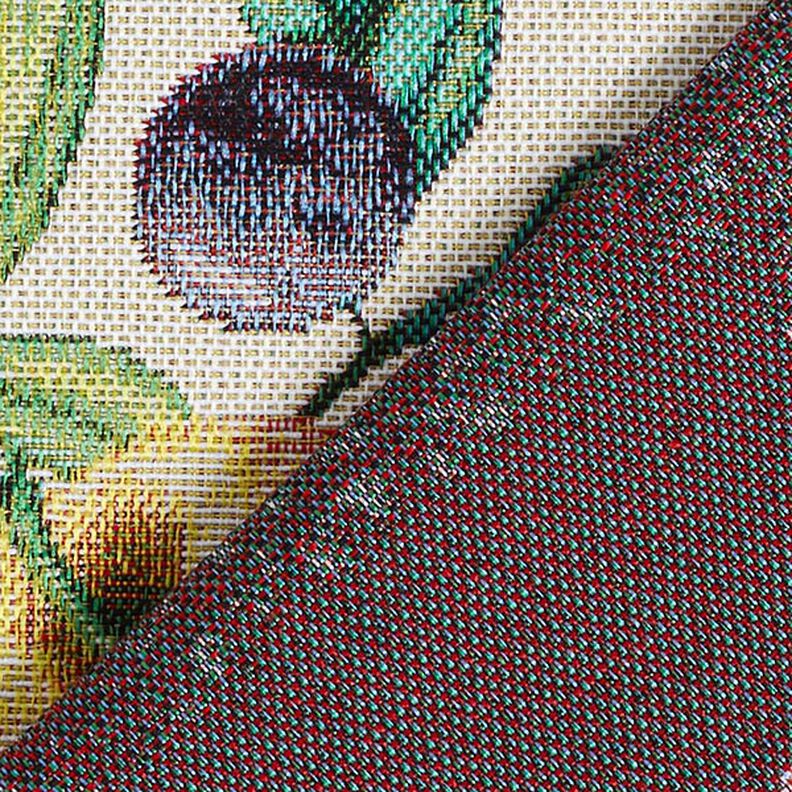 Panel decorativo Tapiz Frutas coloridas – beige claro/carmín,  image number 4