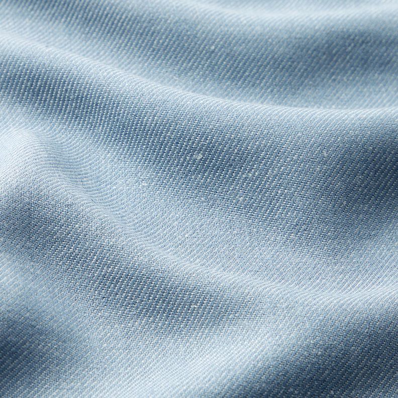 Sarga de lino viscosa – azul claro,  image number 2