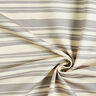 Felpa francesa rayas irregulares – blanco lana/gris claro,  thumbnail number 3