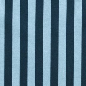 Franela de algod&oacute;n Bloques de rayas &ndash; &iacute;ndigo/azul claro, 