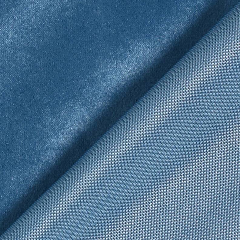 Tela decorativa terciopelo – azul gris,  image number 3