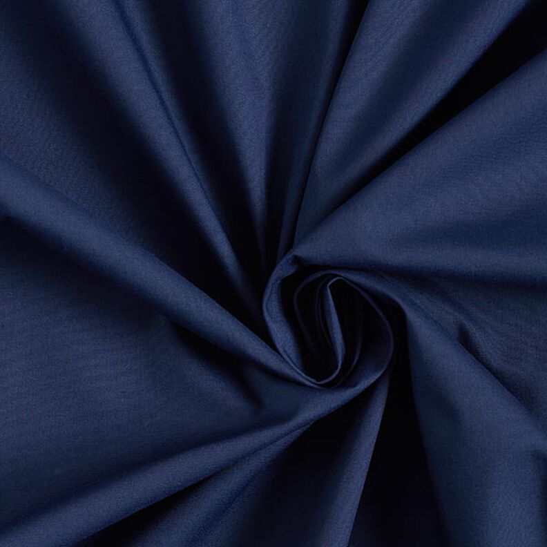 Mezcla de poliéster y algodón de fácil cuidado – azul marino,  image number 1