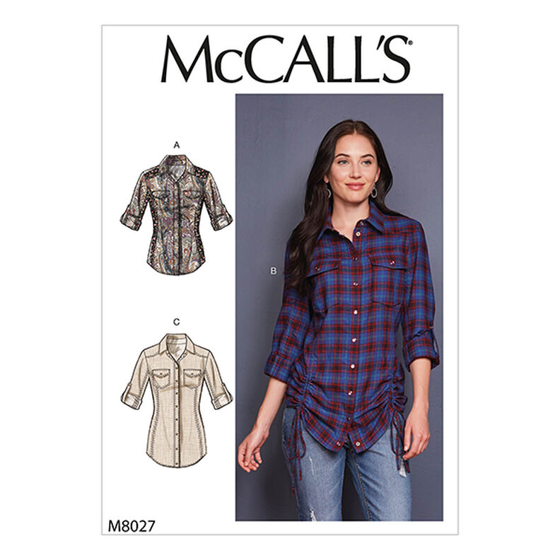 Blusa, McCall´s 8027 | 40-48,  image number 1