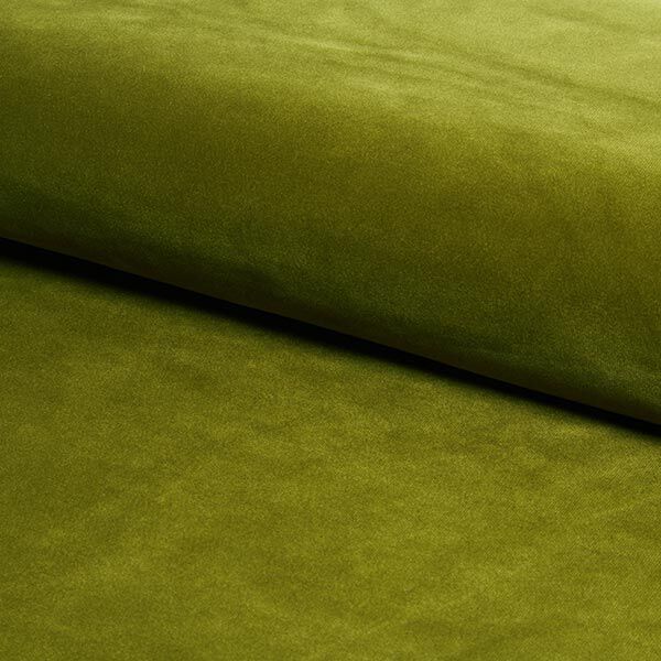 Tela de tapicería Terciopelo – oliva,  image number 1