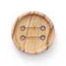 Botón de madera 4 agujeros  – naturaleza,  thumbnail number 1