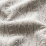 Jersey jacquard Rayas decoradas en mezcla de algodón – gris seda,  thumbnail number 2