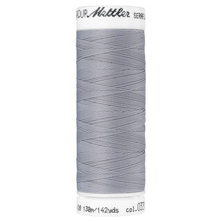 Hilo de coser Seraflex para costuras elásticas (0331) | 130 m | Mettler – gris claro, 