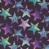 Tejido Softshell Estrellas – ciruela/lila,  thumbnail number 1