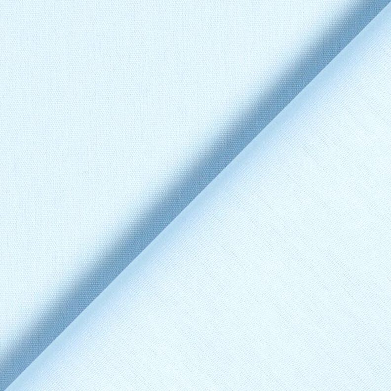 Popelina de algodón Uni – azul claro,  image number 5