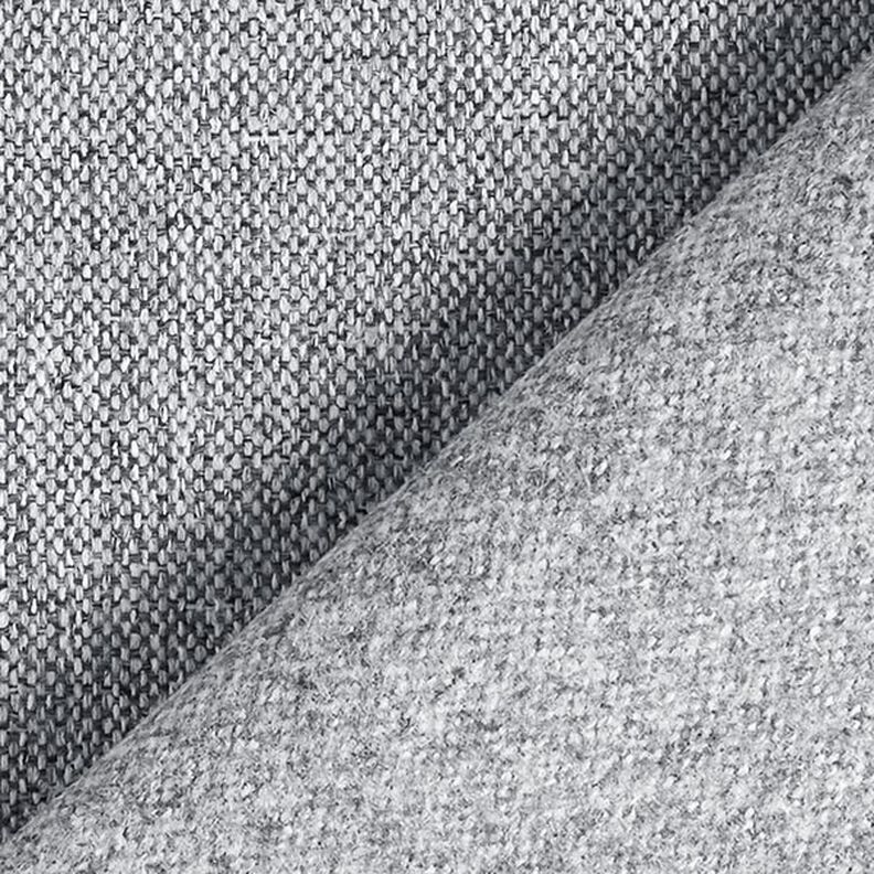 Tela de tapicería con jaspeado sutil – azul gris,  image number 3