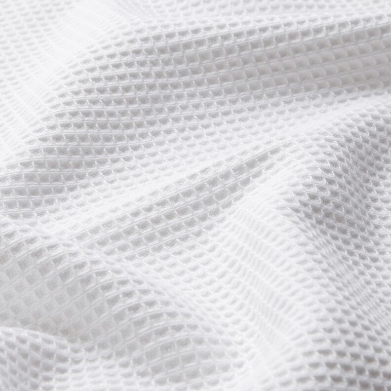 Rizo/Piqué tipo gofre Uni – blanco,  image number 3