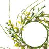 Decoración Guirnalda Floral con bayas [Ø11 cm/ 39 cm] – blanco/verde,  thumbnail number 2