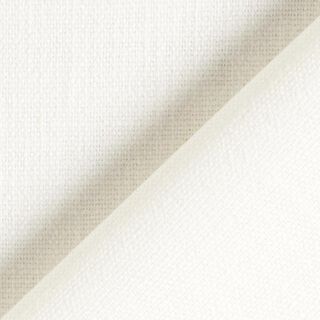 Tela de lino Stretch Mezcla – blanco lana, 