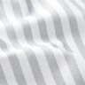 Tela decorativa Panama media Rayas verticales – gris claro/blanco,  thumbnail number 2