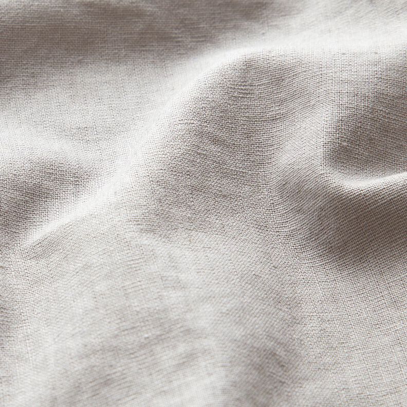 Mezcla de lino y algodón lavado – gris claro,  image number 2