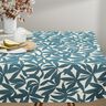Tela decorativa Panama media Hojas lisas – azul océano/naturaleza,  thumbnail number 9