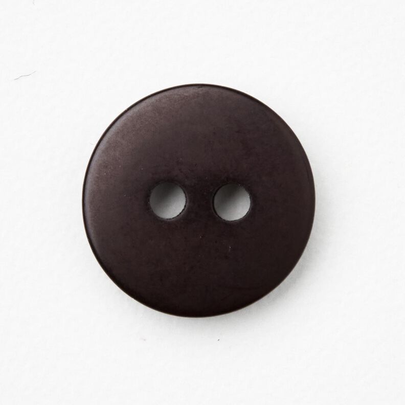 Botón redondo de 2 agujeros [Ø 11 mm] – negro,  image number 1