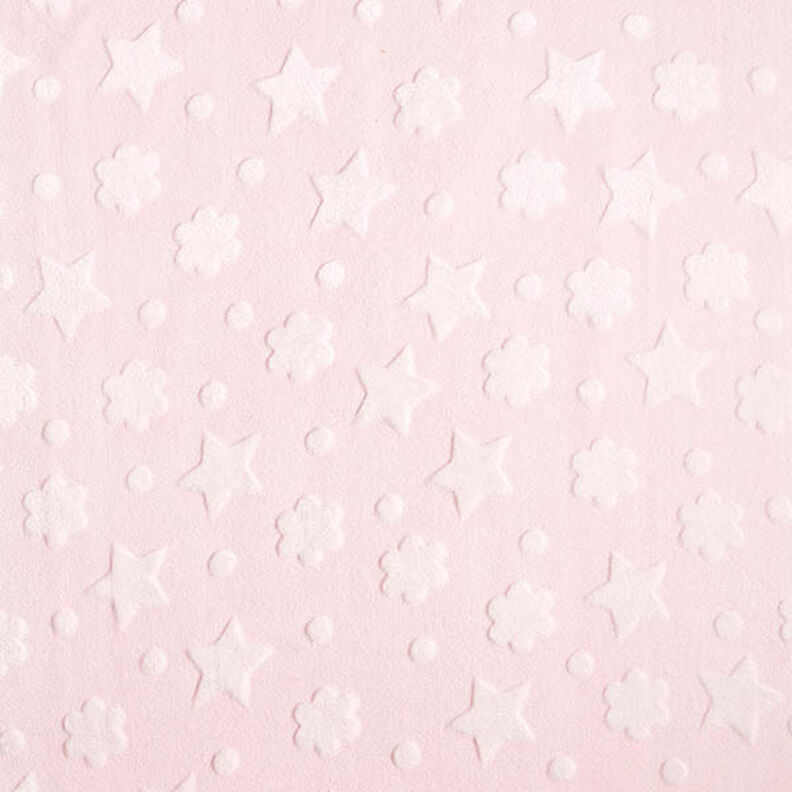 Polar suave Estrellas y flores – rosado,  image number 1