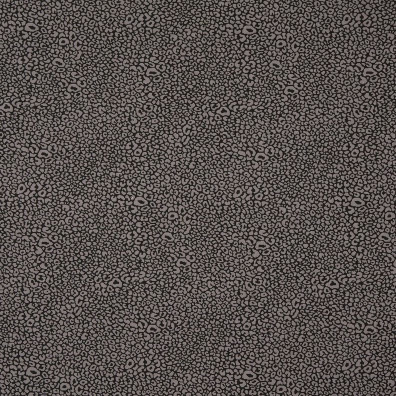 Punto jacquard leopardo – gris/negro,  image number 1