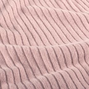 Punto acanalado súper suave liso – rosa viejo claro, 