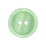 Botón de plástico de 2 agujeros Basic - verde claro,  thumbnail number 1