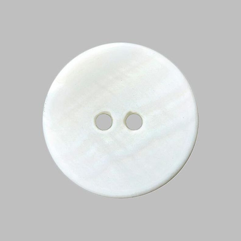 Botón de nácar Pastel - blanco,  image number 1