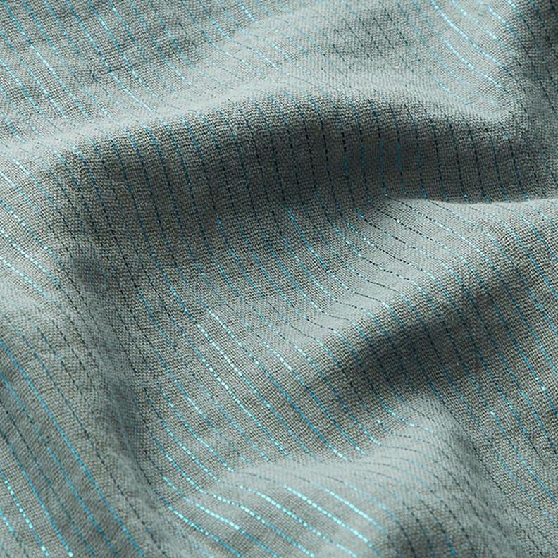 Muselina de algodón rayas brillantes – caña,  image number 3