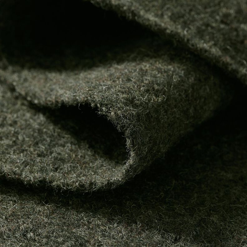 Loden batanado Lana – oliva oscuro,  image number 4