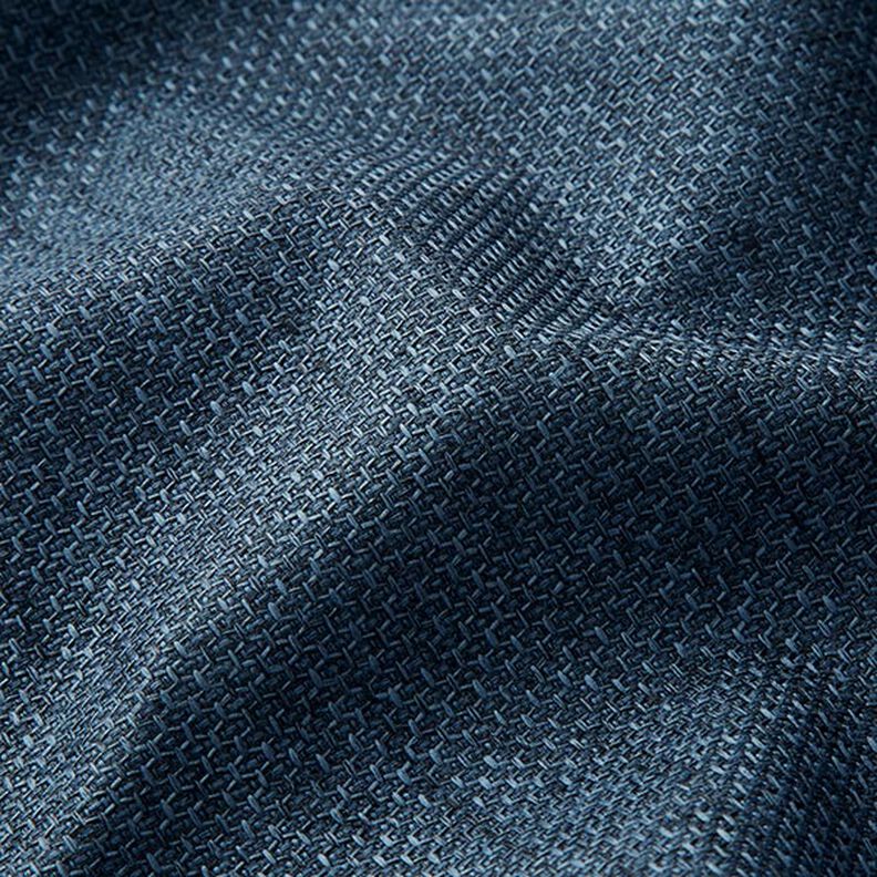 Tela de tapicería Estructura de panal – azul,  image number 2