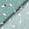 Tela de algodón Popelina Bonitos muñecos de nieve – caña,  thumbnail number 4
