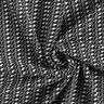 Punto jacquard mezcla algodón rombos – negro/blanco,  thumbnail number 3
