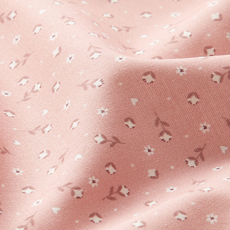 Tela de algodón Popelina Flores pequeñas – rosa antiguo,  image number 2