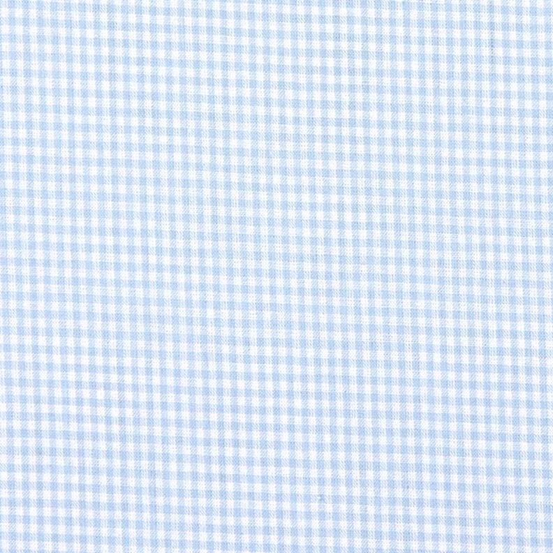 Tela de algodón Vichy - 0,2 cm – azul claro,  image number 1