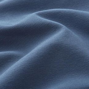Tela de jersey de algodón Uni mediano – azul vaquero | Retazo 80cm, 