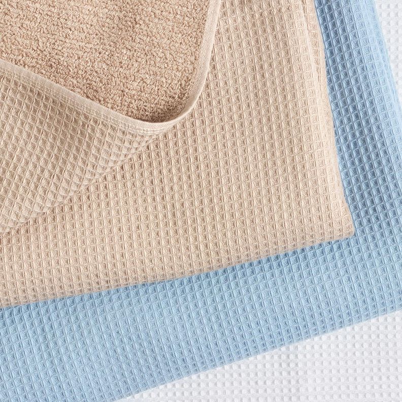 Rizo/Piqué tipo gofre Uni – marrón claro,  image number 5