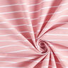 Viscosa Stretch Rayas brillantes – rosa/blanco,  thumbnail number 3