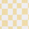Tela de algodón Cretona Cuadros abstractos – blanco/amarillo vainilla,  thumbnail number 1