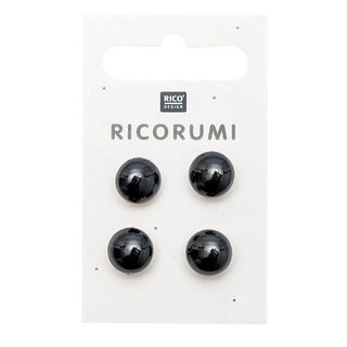 Botón con diseño de ojo CON BARRA  [ 11 mm ] | Rico Design (714), 