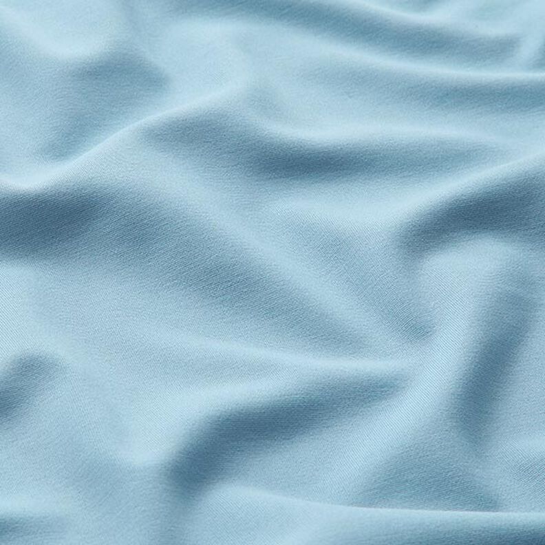 Tela de jersey interlock Tencel uni – azul claro,  image number 2