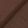 Tejido de lino con mezcla de ramio mediano – marrón oscuro,  thumbnail number 4