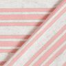 Tela de jersey de viscosa Rayas brillantes irregulares – blanco lana/rosado,  thumbnail number 4