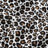 Muselina/doble arruga Estampado de leopardo – blanco/negro,  thumbnail number 2