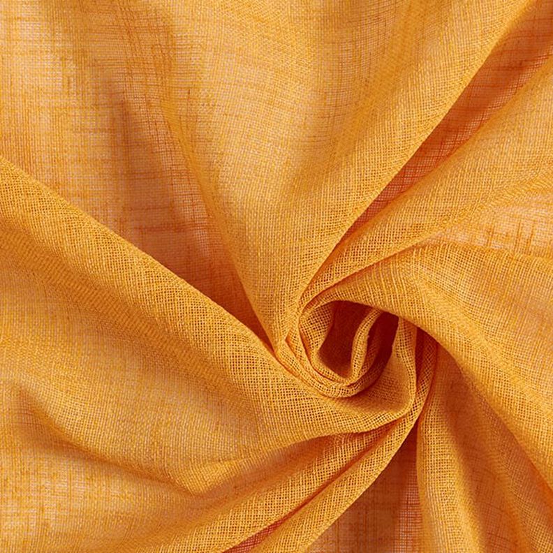 Tela para cortinas Voile Ibiza 295 cm – amarillo curry,  image number 1