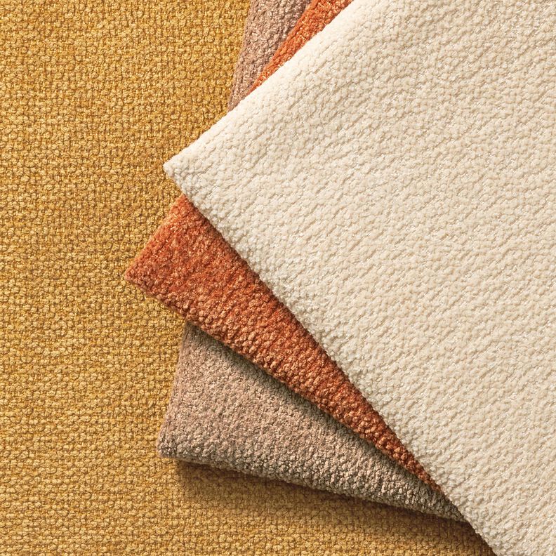 Tela de tapicer&iacute;a Pelo suave &ndash; mostaza,  image number 4